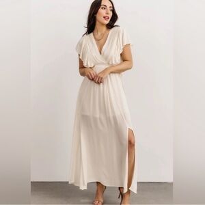 Baltic Born Ivory Maxi Dress
